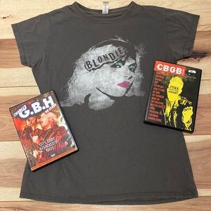 Punk Pack! Blondie tee & 2 DVDs!